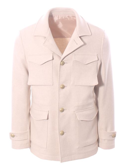 wool-blend field jacket MARTIN ZELO | F-COTTO/25CT03